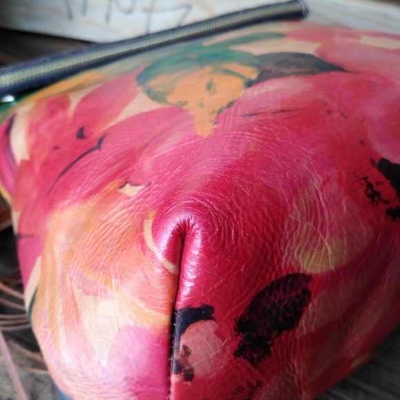 PATRICIA NASH FLORAL LUZILLE BACKPACK TOTE EUC - Picture 9 of 14